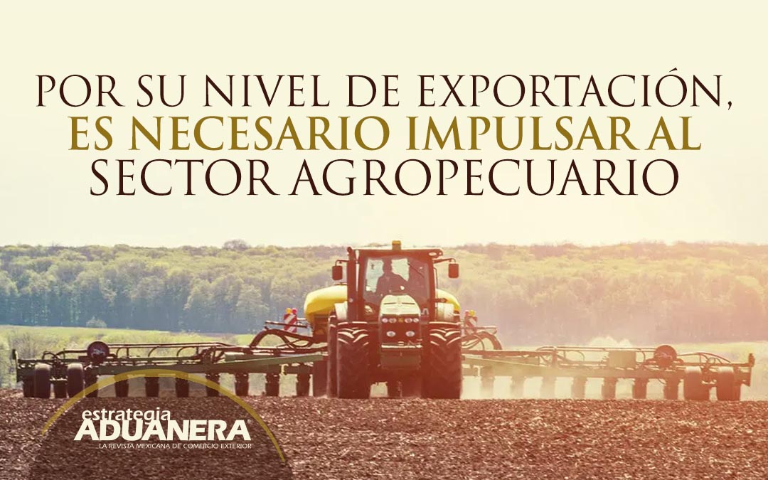 Por Su Nivel De Exportación Es Necesario Impulsar Al Sector Agropecuario Estrategia Aduanera 6999